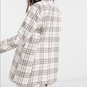 ASOS Candy Check Dad Suit Blazer